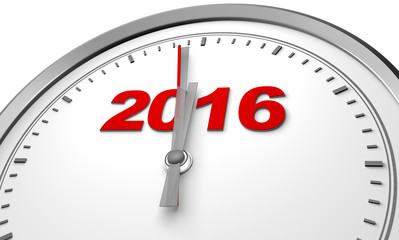 2016 / Uhr / Konzept