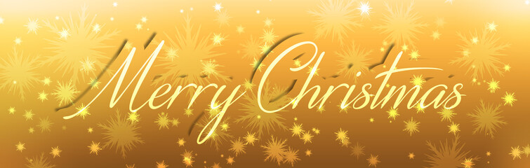 Obraz premium Merry Christmas Schriftzug