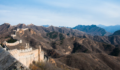 The Great Wall of China at Jinshanling.