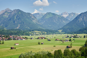 Sommer in den Allgäuer Alpen