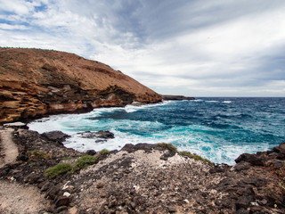 Picturesque Yellow Mountain. Tenerife, Canary Islands