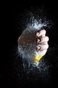Water balloon burst