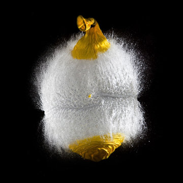 Water balloon burst