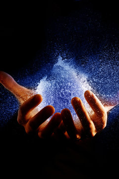 Water balloon burst