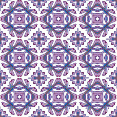 Gorgeous seamless patchwork pattern from colorful Moroccan tiles, ornaments. For wallpaper, pattern fills, surface textures