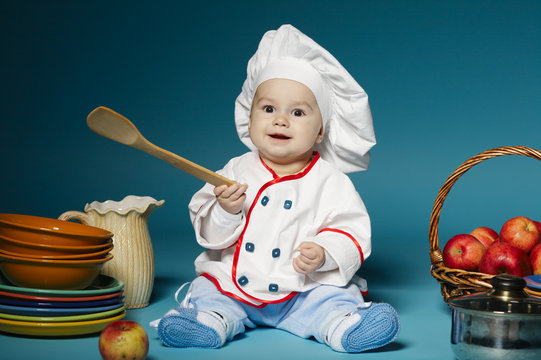 Baby Chef Images – Browse 29,785 Stock Photos, Vectors, and Video