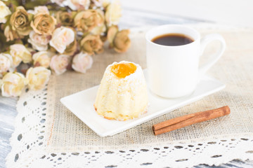 Coffee and Semolina Pudding