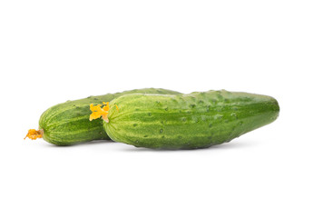 cucumber on white