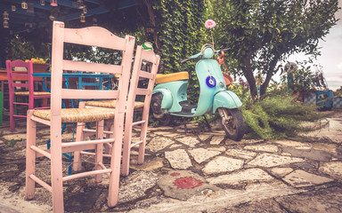 Old moped