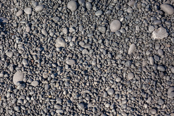 Icelandic Beach Pebbles Background