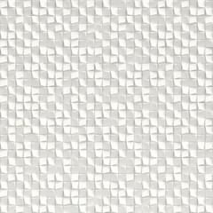 White abstract mosaic tiles - square background