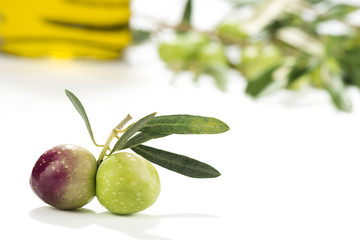 Olive Oil and Olive's Branch   