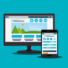 Mass media news graphic