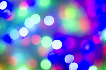 Defocused lights background
