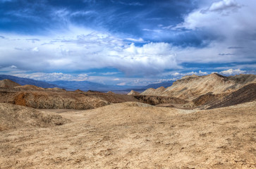 Fototapeta na wymiar CA-Death Valley National Park-near Artist's Drive