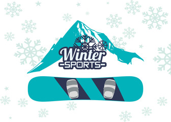 Winter Sport design 