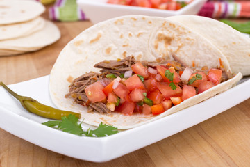 pork cornita with pico
