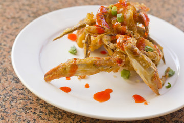 Fried Thai Crab Legs