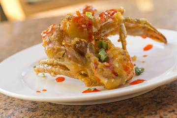 Fried Thai Crab Legs