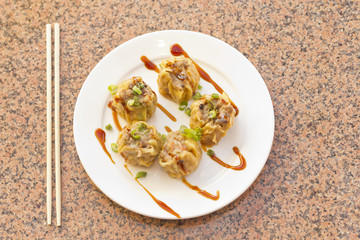 Chinese Dim Sum Dumplings