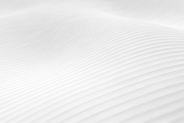 White snowy surface hills or white dunes - wavy abstract landscape background