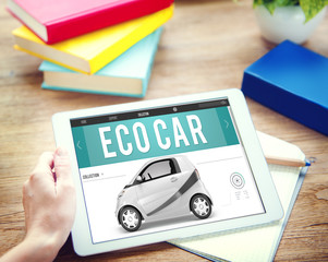 Eco Car Electrical Energy Fuel Hybrid Innovation Plug Concept