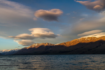 Sunset at Lake Ohau