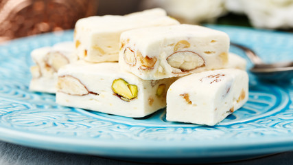 Weißer Nougat - white Nougat