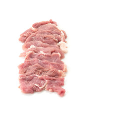 slice pork