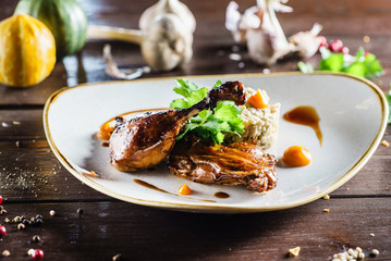 roasted duck