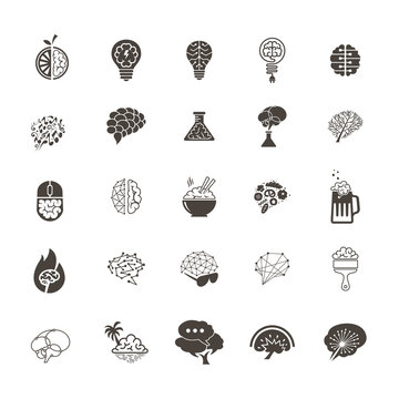 25 Awesome Brain Logo Concepts