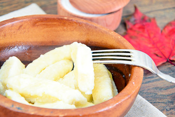 Cottage Cheese Dumplings. Belarusian and Ukrainian Cuisine.