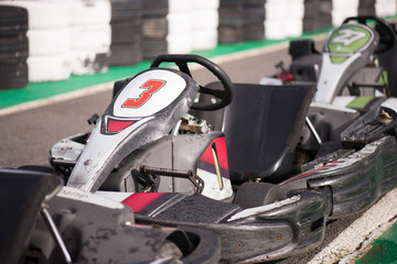  Portimao, Portugal-Machine kart before the start