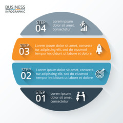 Vector element for infographic. 