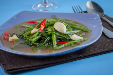 Thai food style : stir fried vegetables