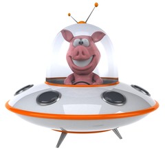 Fun pig © Julien Tromeur
