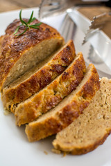 Traditional meat loaf