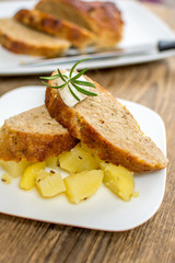 Traditional meat loaf