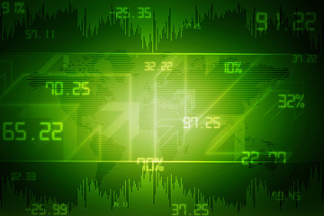 Fototapeta premium Digital Abstract business background