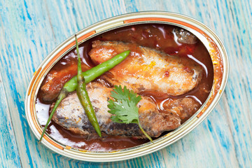 tinned fish,Mackerel filet in Tomato sauce.