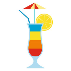 Cocktail drink fruit juice