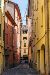 City of Bologna in the Emilia Romagna region of northern italy