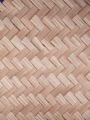 Woven rattan with natural patterns