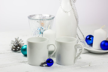 Christmas table setting