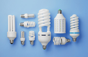 Collection of light bulbs