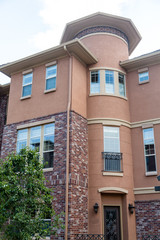 Curved Stucco in Condos
