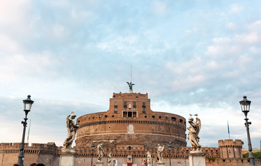 Obraz premium Castel Sant'angelo in Rome, Italy