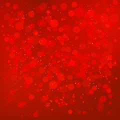 Christmas abstract red background