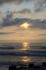 Fototapeta premium Breathtaking Sunrise Over Ocean