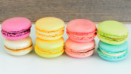Sweet and Colourful French Macaroons